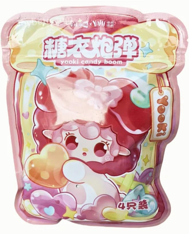 Amazon | Yooki Candy Boom フィギュア4個入り ブラインドボックス